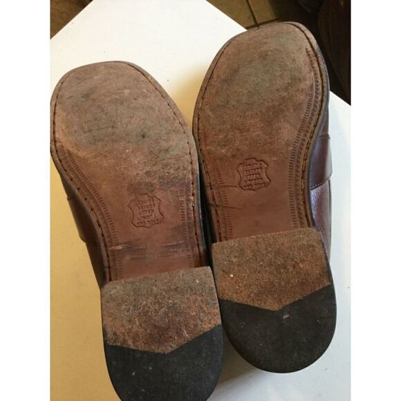 FLORSHEIM  tassel leather slip on loafers 9.5EEE - Picture 4 of 4